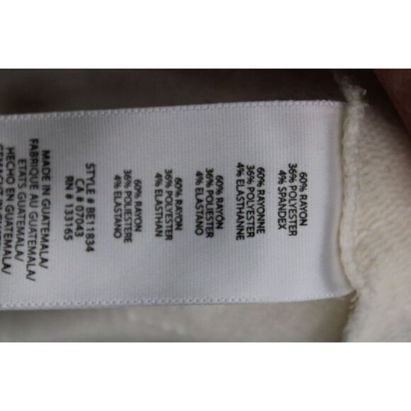 Everleigh Sleeveless Ivory Cream Button Front Tunic Blouse Size Medium Cotton - Picture 6 of 6